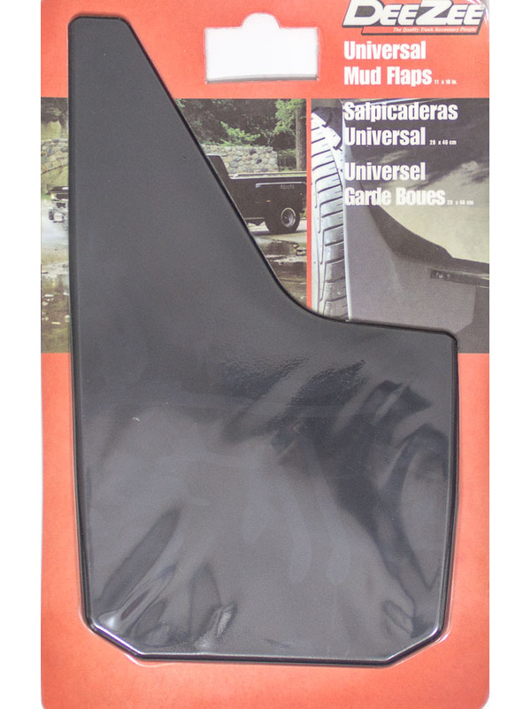 Buy Dee Zee Mud Flap Rear 11 x 18 in Plastic Black Universal Pair (DZ 17939)  DZ17939 Online Rolan Australia
