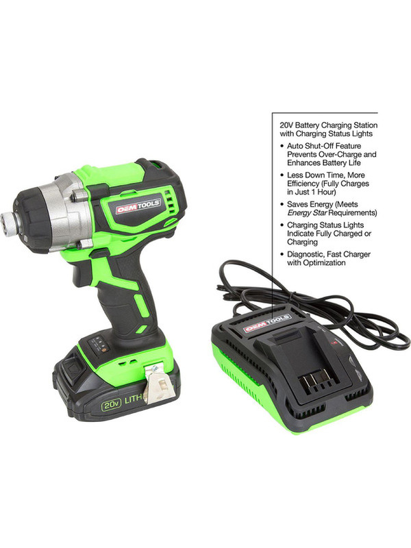 Buy OEM Tools 1/4 Inch Drive Brushless Impact Wrench 300 ft/lbs. 24487  Online Rolan Australia