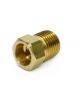 Nitrous Oxide Systems NOS Nozzle Adapter, Bushing, Brass, 1/8 In. Np