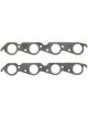 Felpro Bb Chev Round Exhaust Gaskets Steel Core 1.94 Dia
