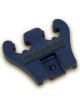 Moroso Replacement Plug Lead Holders 2-Hole, Blue, Open Top, 7-9Mm