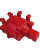 MSD Wire Retainer/Coil Cover Extreme Output Red Pro-Billet Distributor