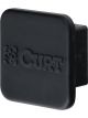 Curt Manufacturing Hitch Cover 2 in Tube Curt Logo Rubber Black