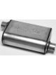 Dynomax Muffler Ultra Flo Welded 2-1/4 in Offset Inlet 2-1/4 in Offset