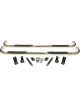 Dee Zee Step Bars 3 in OD Stainless Polished Crew Cab GM Fullsize T (DZ 372533)