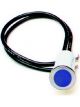 Painless Wiring Indicator Light - 1/2 in OD - Blue - Universal - Each