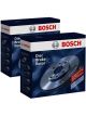 Bosch Brake Disc Rear Audi A3 Golf V Vi Caddy Eos Scirocco. Skoda