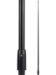 GME Broadcast Detachable Antenna Whip 1200 mm - Black