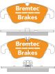 Bremtec Tradeline Brake Pads Set Front Audi A4 A5 A6 A7 Q5 S4 S5