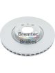 Bremtec Euro-Line Disc Brake Rotor (Single) 312mm