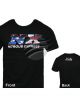NX Express American Flag Shirt Black NX Medium