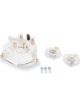 Accel Distributor Cap Clear Brass Terminals For Acura Honda Kit