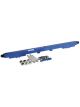 Aeroflow Billet EFI Fuel Rails Blue For Toyota 2JZ 14mm Injector