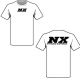 Nitrous Express Logo T-Shirt White with Black NX
