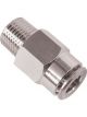 Alemlube High Pressure Push In Connector Fitting 6mm Tube X M10/1