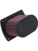K&N Oval Tapered Replacement Air Filter