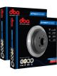 2 x DBA T2 Slotted Disc Brake Rotor 288mm DBA2383S
