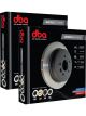 2 x DBA 4000 HD Disc Brake Rotor 303mm DBA4505