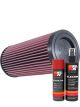 K&N Air Filter PL-8715 + Aerosol Recharge Kit