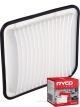 Ryco Air Filter A1584 + Service Stickers