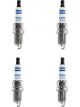 4 x Bosch Spark Plugs Double Iridium P2P FR7DII35X