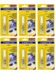 6 x Soudal Cyanofix Gel Blister Solvent Free Fast Cure Instant Superglue 3g