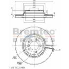 Bremtec Euro-Line Disc Brake Rotor (Single) 348mm
