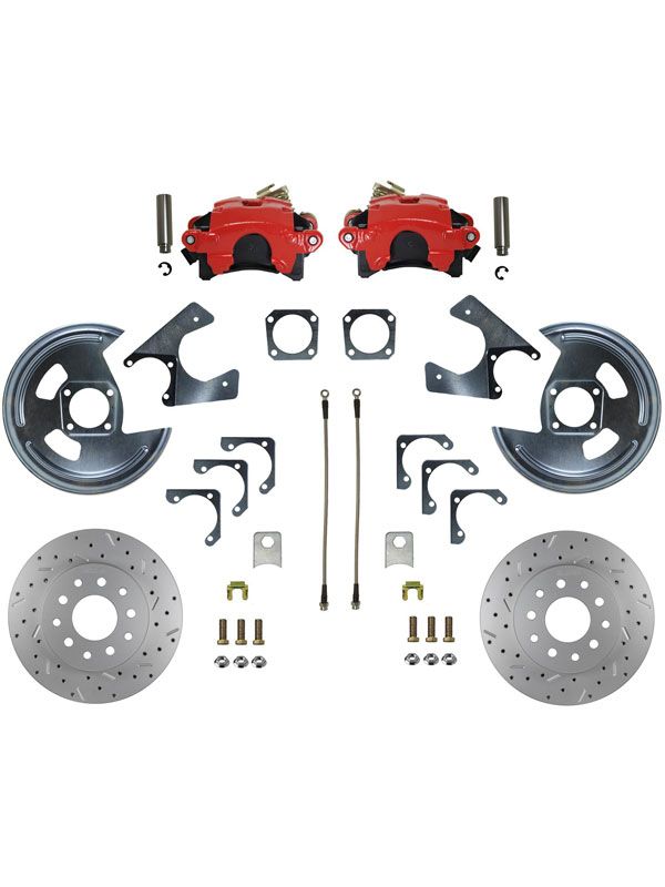 Buy Leed Rear Disc Brake Conversion Kit Cross Drilled 283mm Rrc1001x Online Rolan Australia 