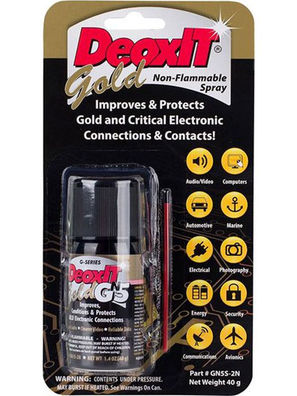 DeoxIT GOLD GN5 Contact Cleaner and Conditioner
