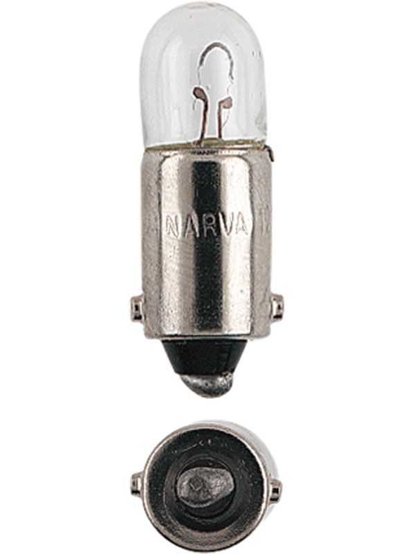 Buy Narva 12 Volt 4W Ba9S T4W Premium Incandescent Globes Pack of