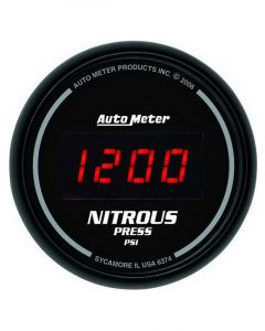 Auto Meter Gauge Sport-Comp Nitrous Pressure 0-1600 PSI 2 1/16" Analog El…
