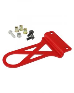AFE Power Tow Hook Control PFADT Series Bolt-On Front Steel Red