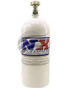NX Express 15lb Bottle w/ Lightning 500 Valve 6.89 Dia. x 26.69 Tall