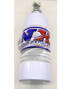 NX Express 5lb Bottle with Lightning 500 Valve 5.25 Dia. x 17.64 Tall