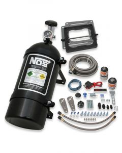 Nitrous Oxide Systems Big Shot Wet 4500 190-300hp Bottle Black Dominator 4500