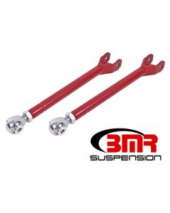 BMR 08-17 Challenger Lower Trailing Arms w/ Single Adj. Rod Ends Red