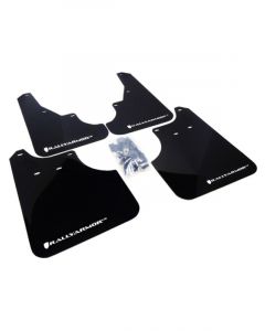 Rally Armor 2009+ For Subaru Forester UR Black Mud Flap w/ Whit
