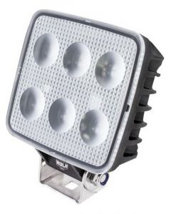Hulk 4X4 LED Square Worklamp Flood Beam 60° 9-36V 24W 24 LEDs Black