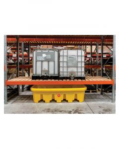Alemlube Warehouse Under Racking Spill Container 2.2M Long 1,100L Capacity