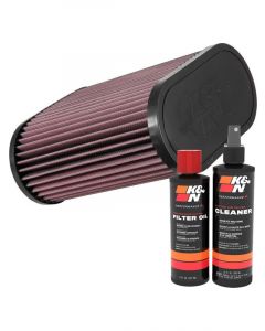 K&N Air Filter YA-6914 + Recharge Kit