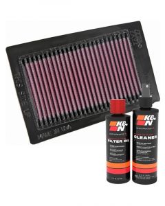 K&N Air Filter YA-8002 + Recharge Kit
