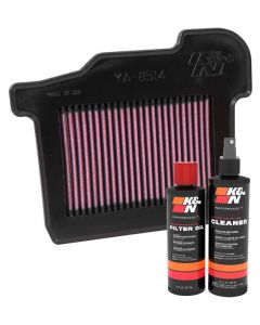 K&N Air Filter YA-8514 + Recharge Kit
