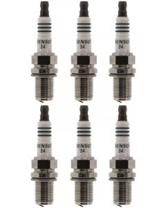 6 x Denso HP Iridium Spark Plugs IK01-34