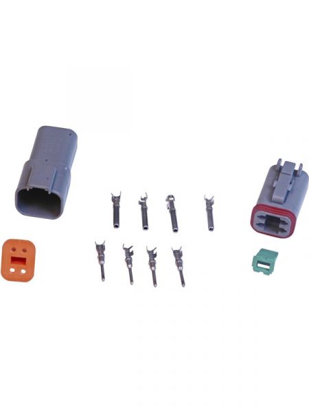 Buy Msd Electrical Wiring Connector Deutsch 16 Gauge4 Pin 8181 Online Rolan Australia 3297