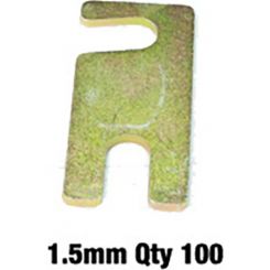 Nolathane Front Control Arm Alignment Shims 1.5mm Pack 100