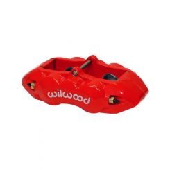 Wilwood Brake Caliper Forged D8-4 Aluminum Red Anodized 4-Piston