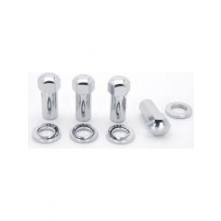 Weld Racing 12Mm X 1.50 Closed End Wheel Nuts & Washers (4 Pack)
