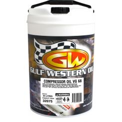 Gulf Western Mineral Compressor Oil VG 68 20L