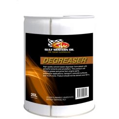 Gulf Western Degreaser Water Soluble Solvent Based 20L