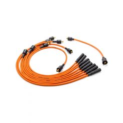 Mopar Performance Spark Plug Wire Set Carbon Suppressed Core Orange